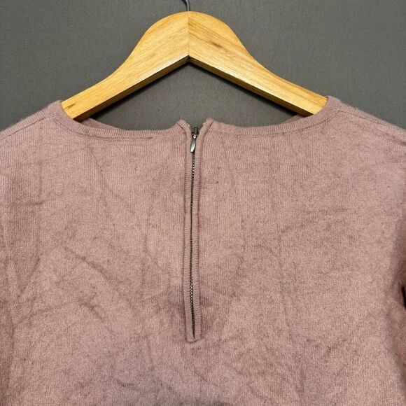 Tommy Hilfiger Women’s Cashmere Wool Blend Sweater 1/4 Zip Up Size Small - Picture 2 of 9